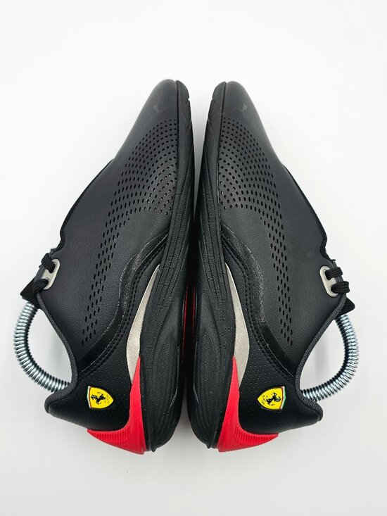 Puma Scuderia Ferrari Drift Cat Decima 307269 Shoe Sneaker Black Red Men Size 7C